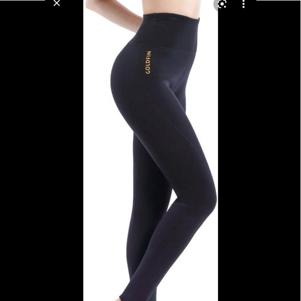 GoldFin Wetsuit Black Pants Women size XS